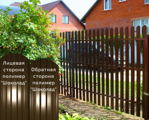 Металлический штакетник Finfold Премиум